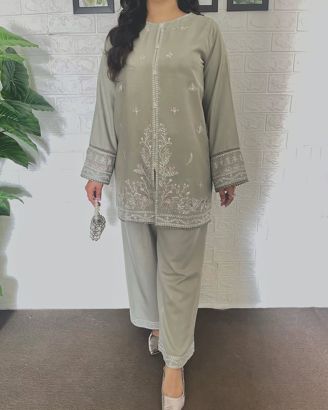 Jennifer 2PC Lawn Embroidered