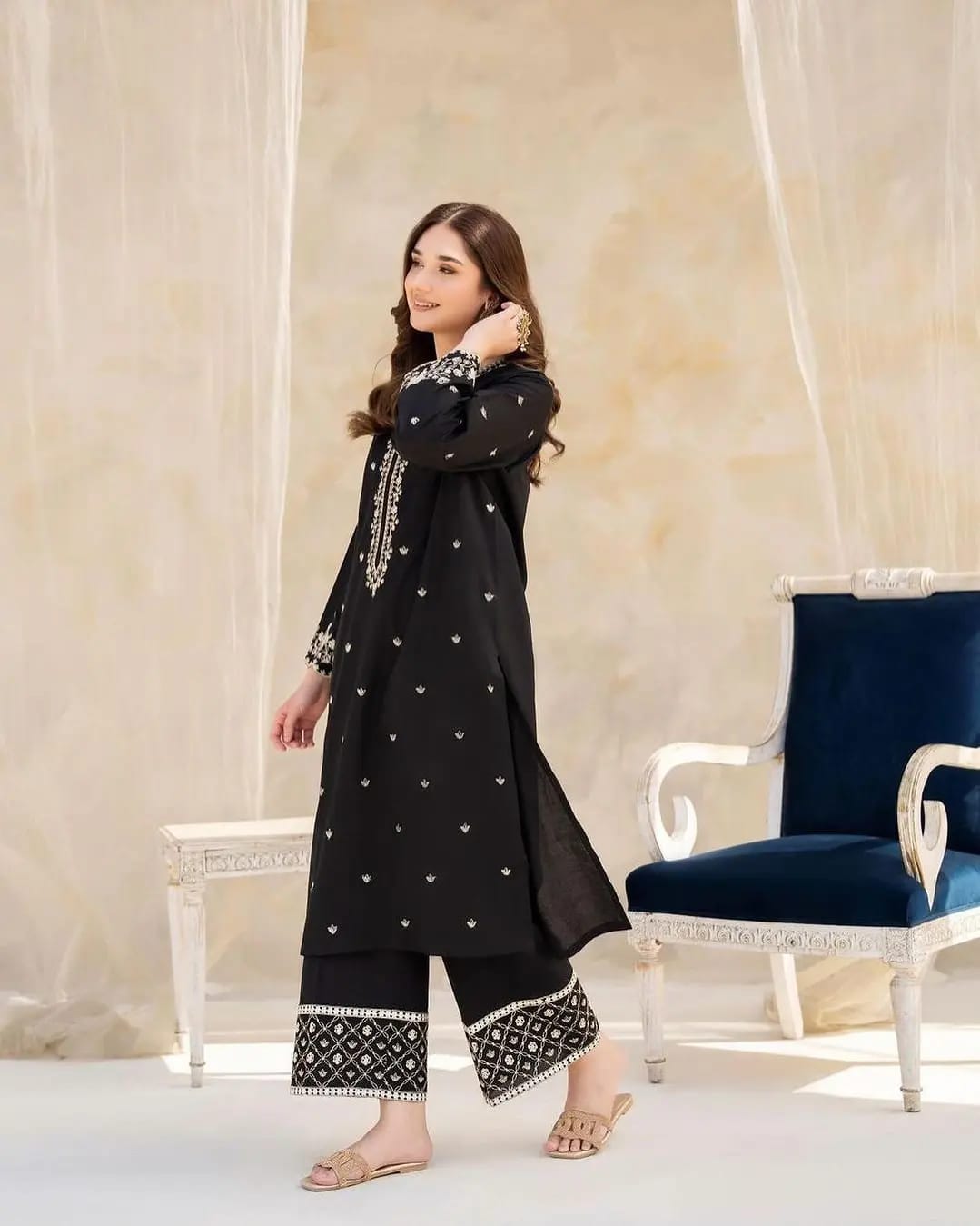 Jardan Daga embroidered 2pc