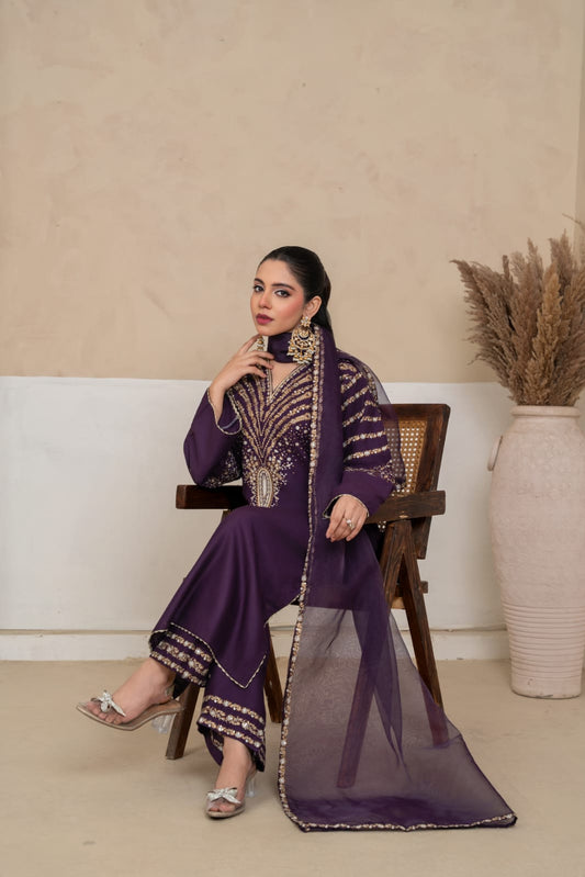 Luxe Embroidered 3pc