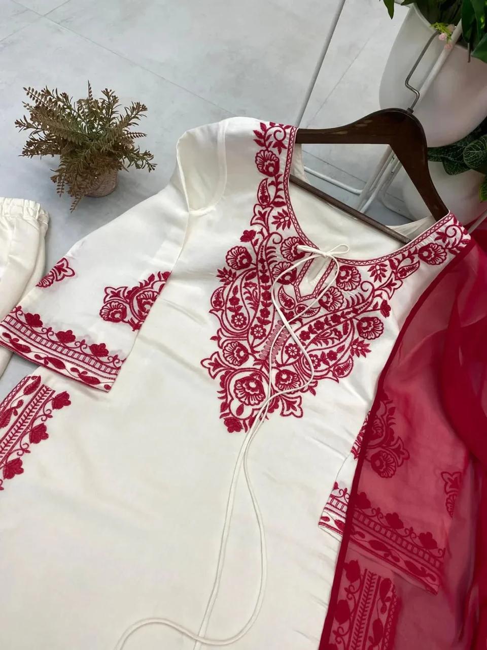 Laal Bahar Embroidered 3pc
