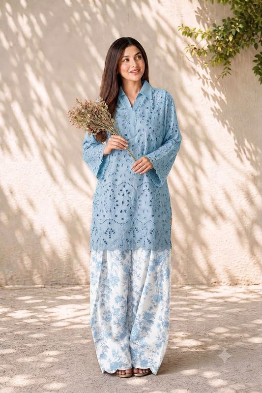 Floral Chicken kari Co-ord set