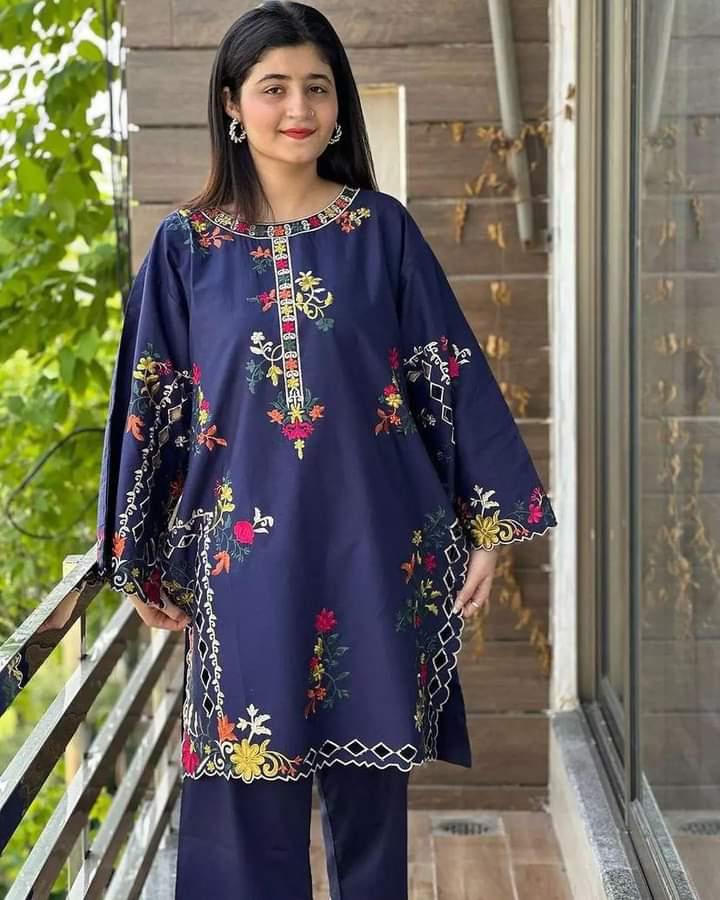 Khaadi Embroidered 2pc