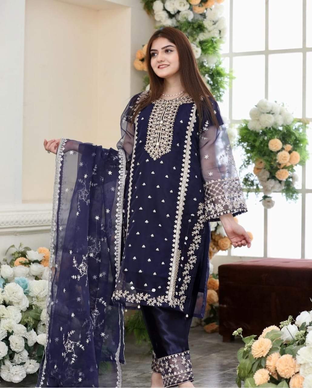 Tahzaib Embroidered 3pc