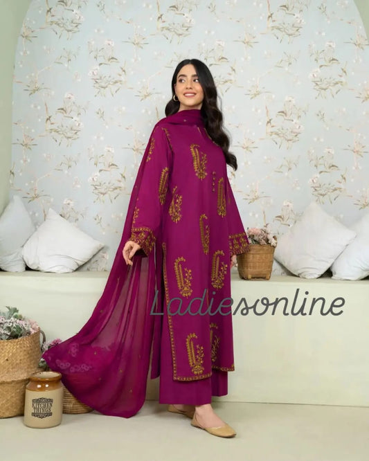 Aliya Embroidered 2pc