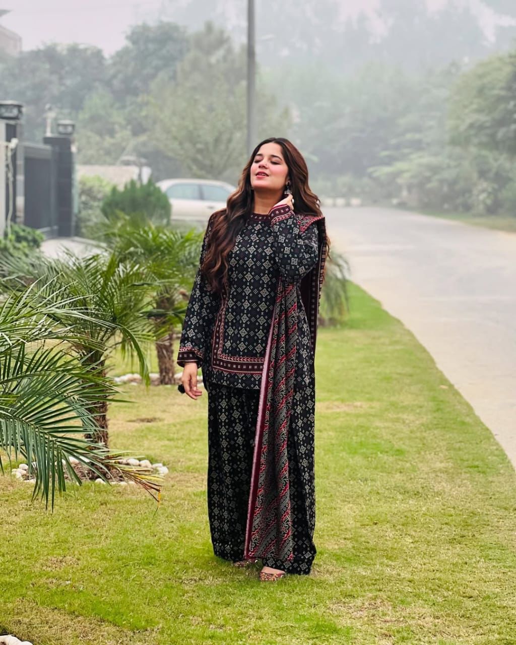 Sehar 3-Pc Printed