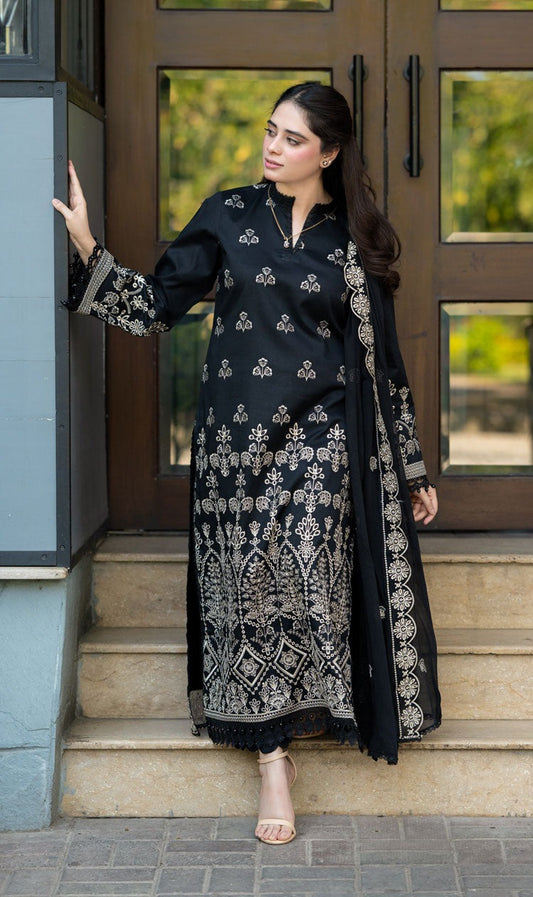 Faatiq Luxury Emb 3pc