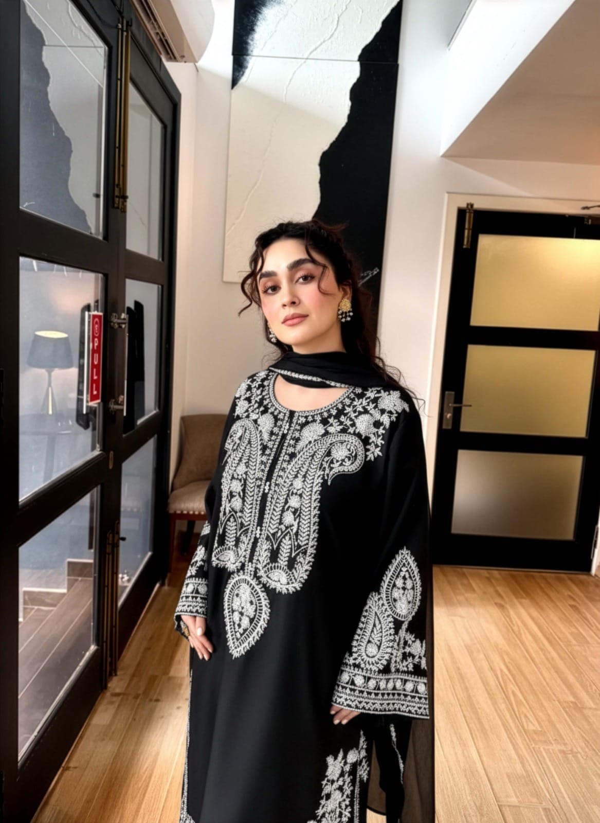 Abruh Luxury  Embroidered 3pc