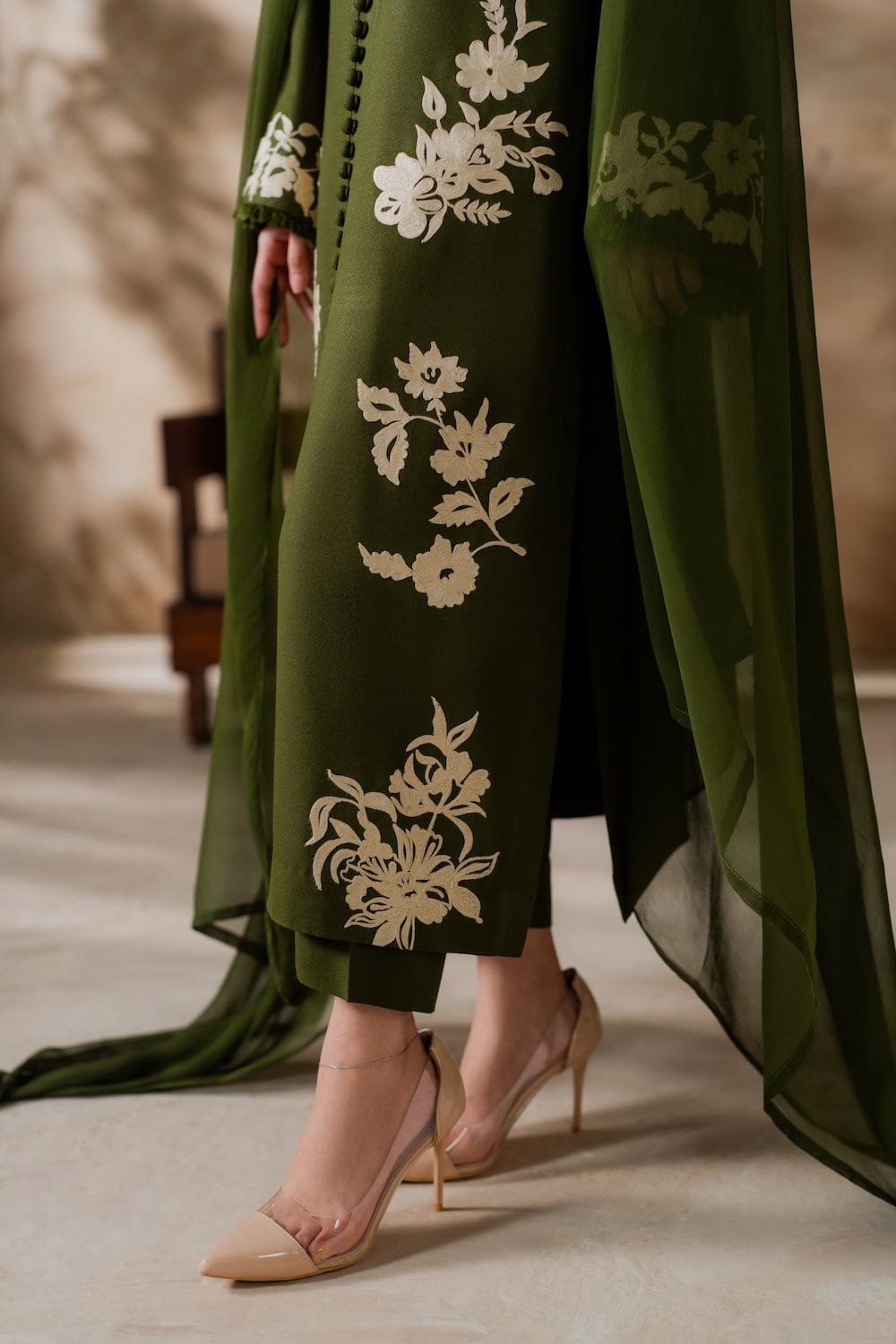 Mareena Embroidered 3pc