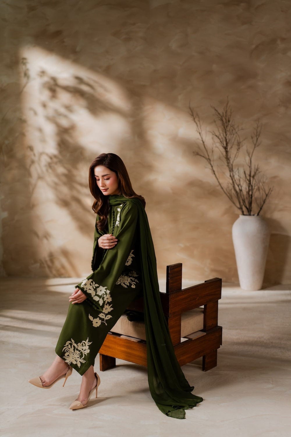 Mareena Embroidered 3pc