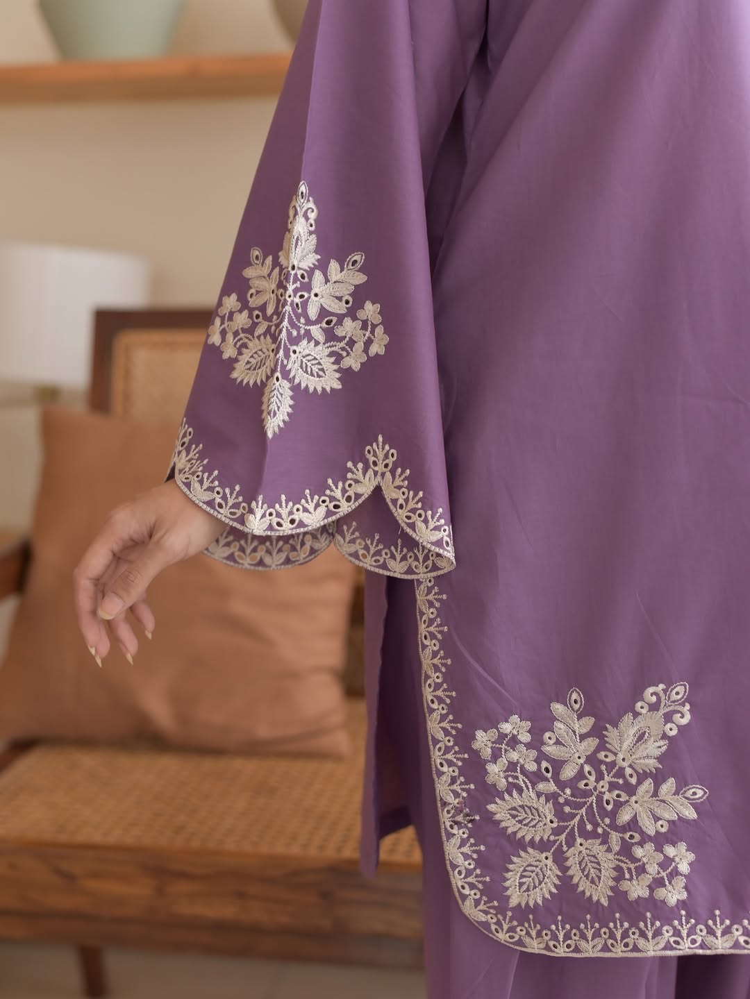 Neelam Embroidered 3pc