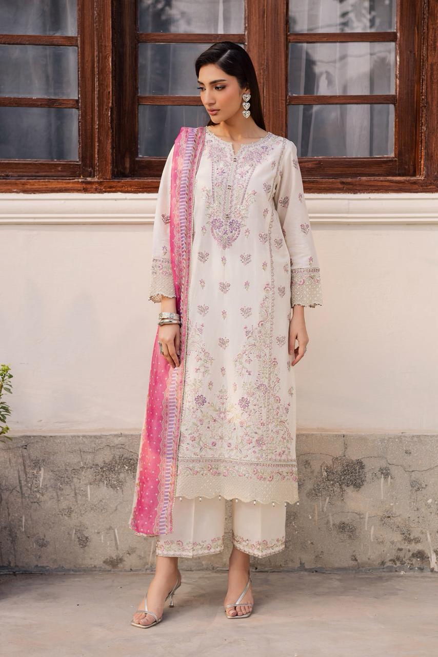 Aneela Embroidered 3pc