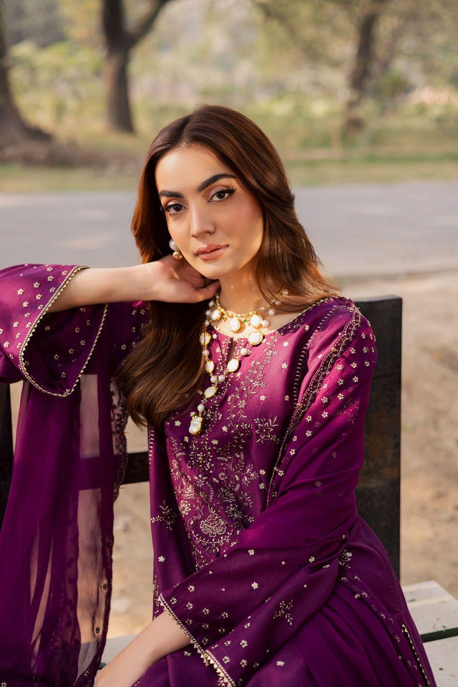 Aneesa Embroidered 3pc