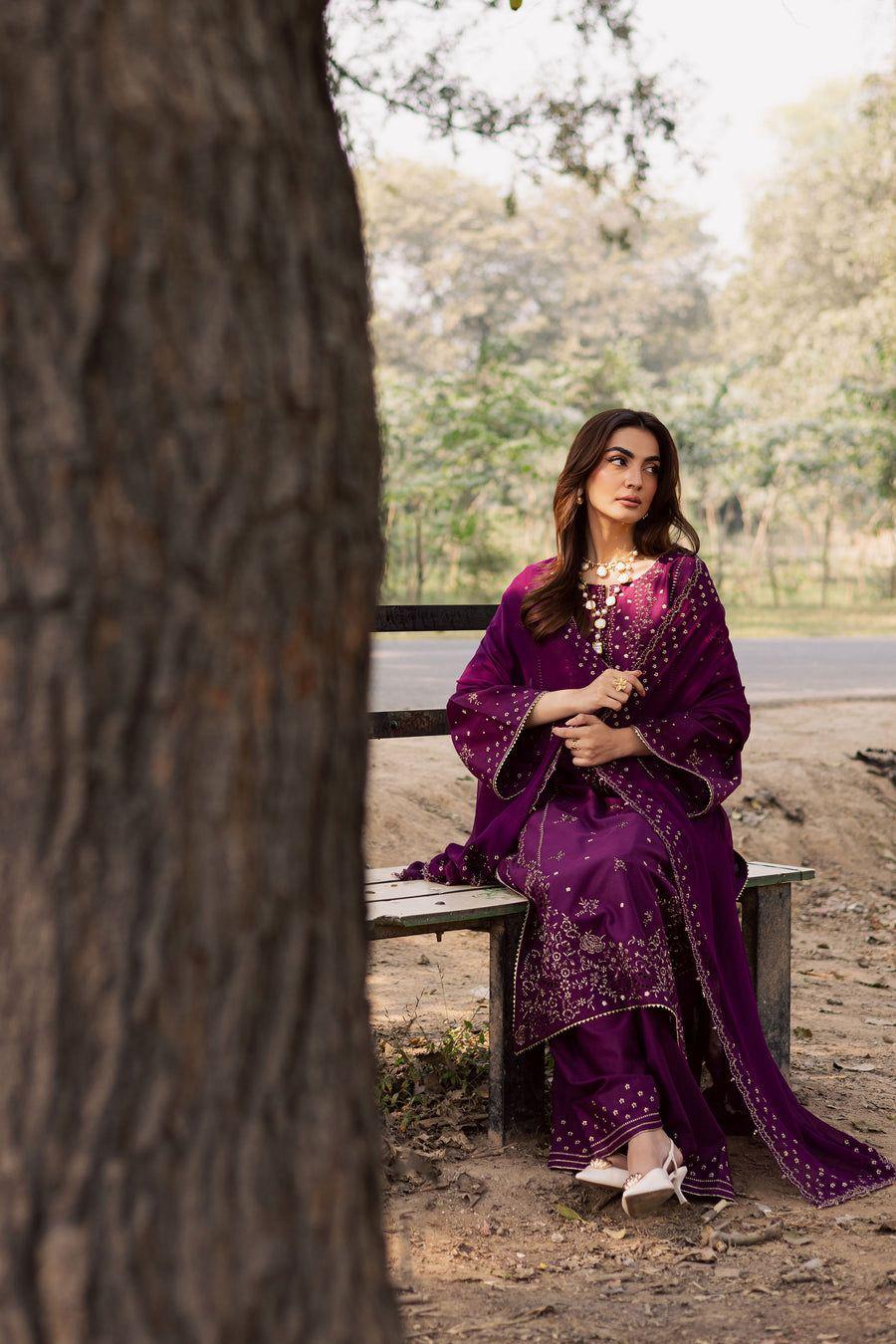 Aneesa Embroidered 3pc