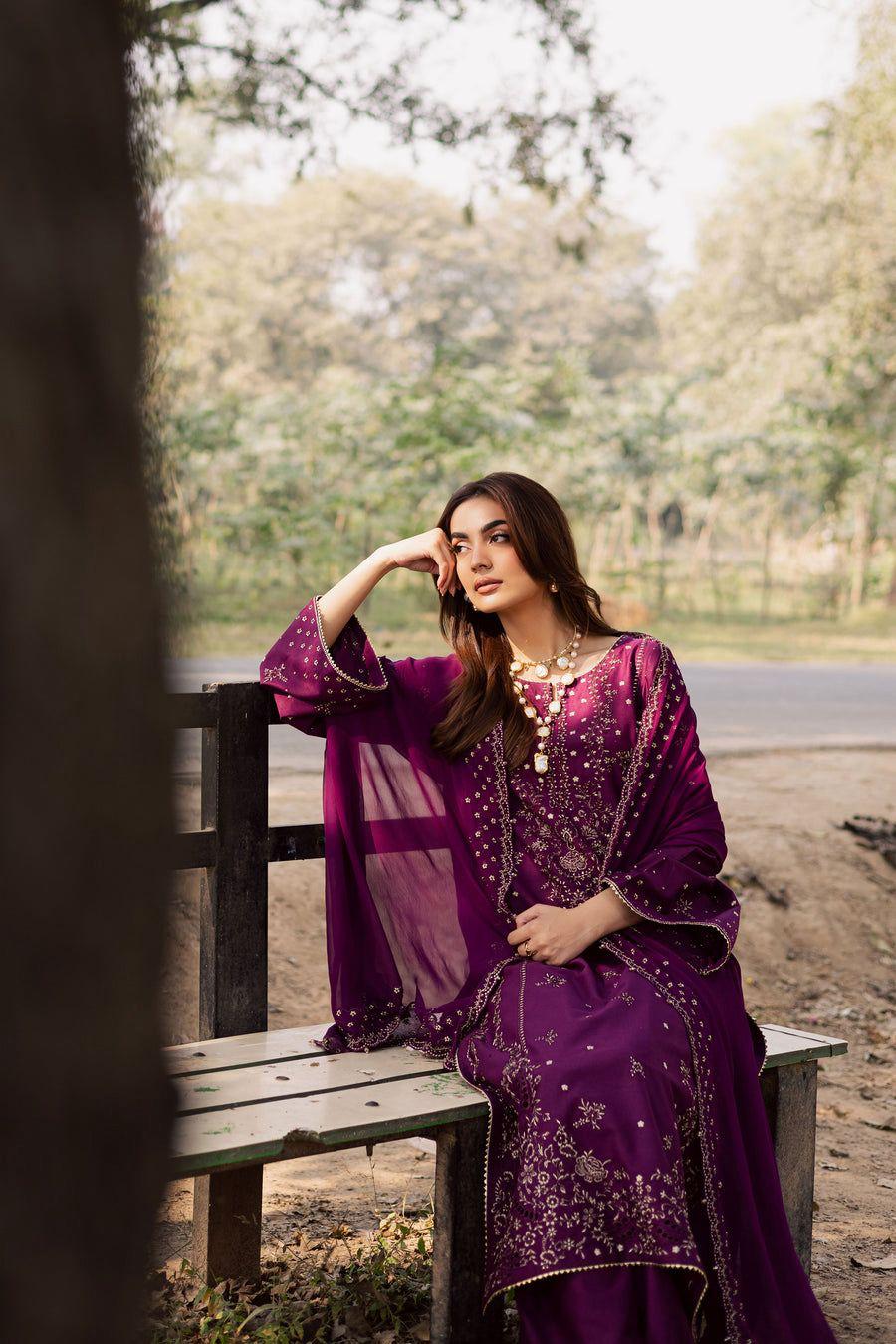 Aneesa Embroidered 3pc