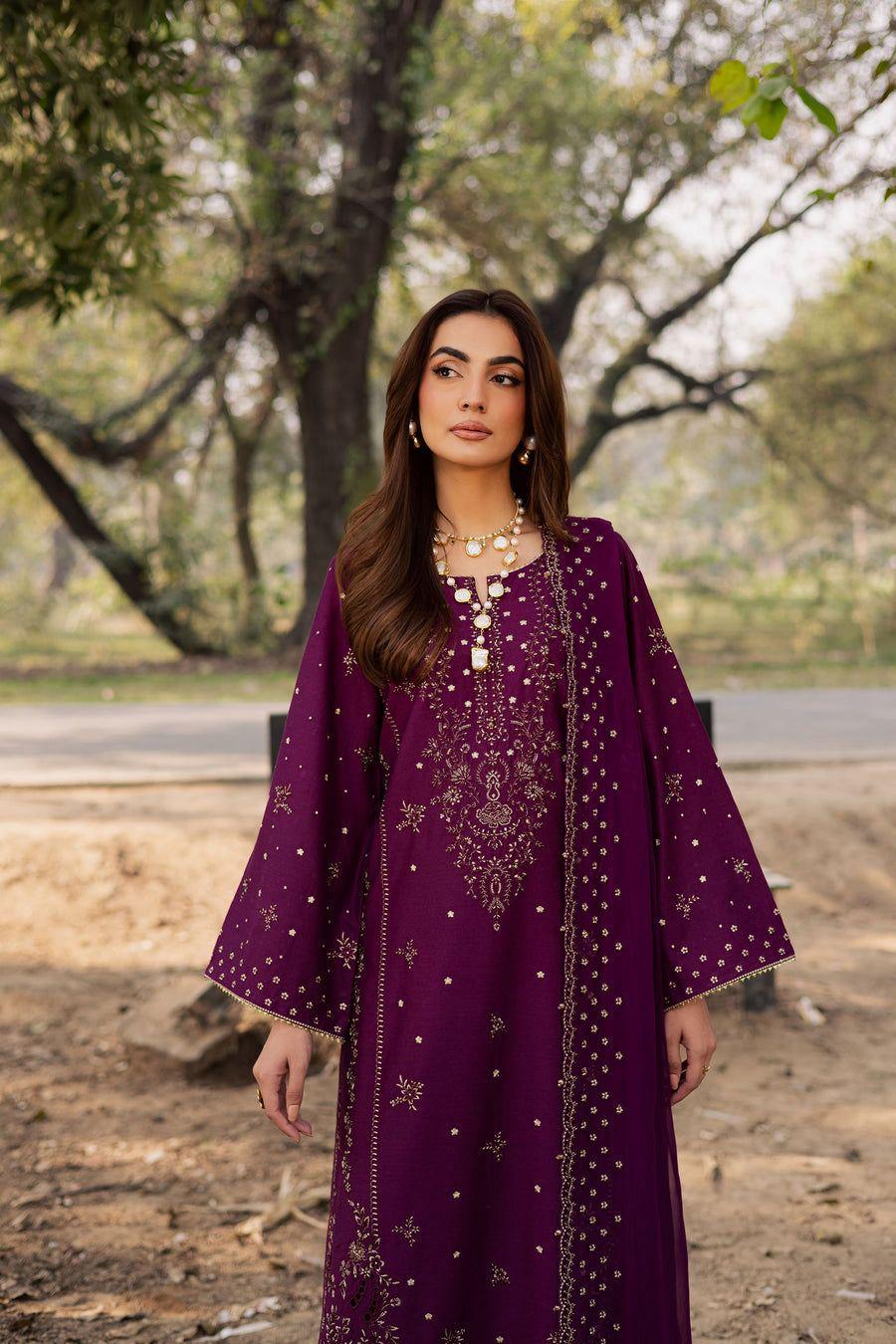 Aneesa Embroidered 3pc