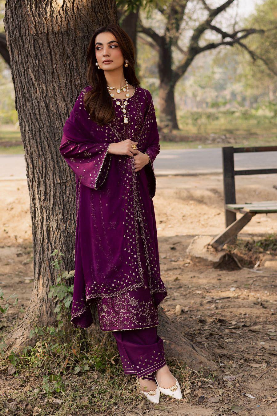 Aneesa Embroidered 3pc