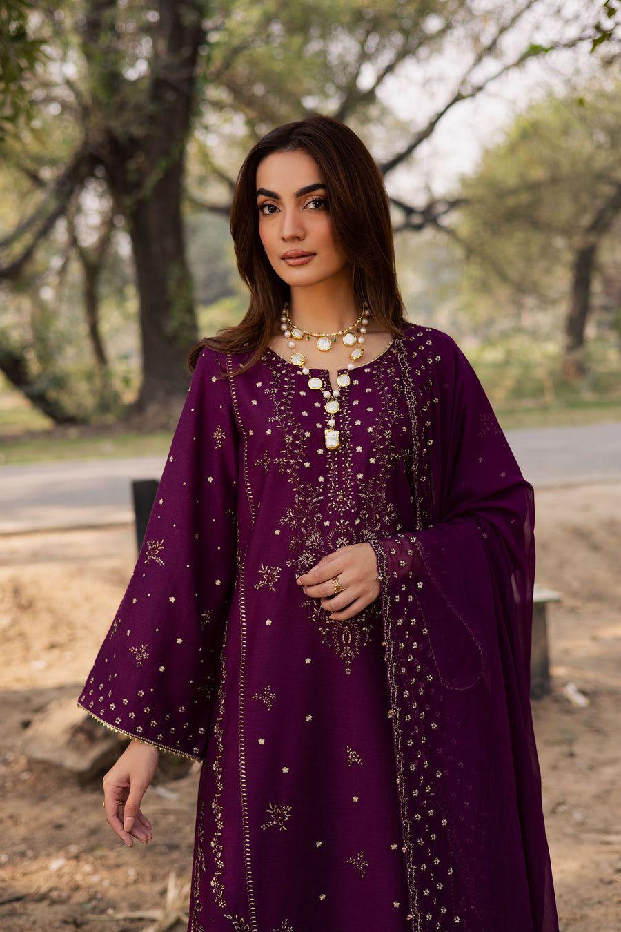 Aneesa Embroidered 3pc