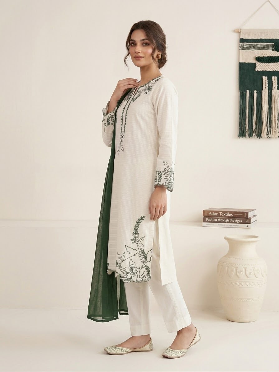 Naina Embroidered 3pc