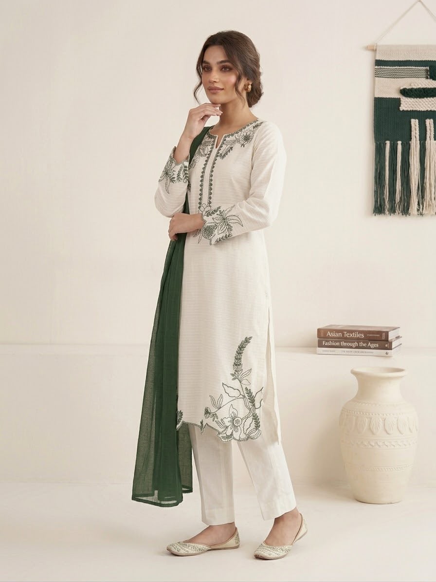 Naina Embroidered 3pc
