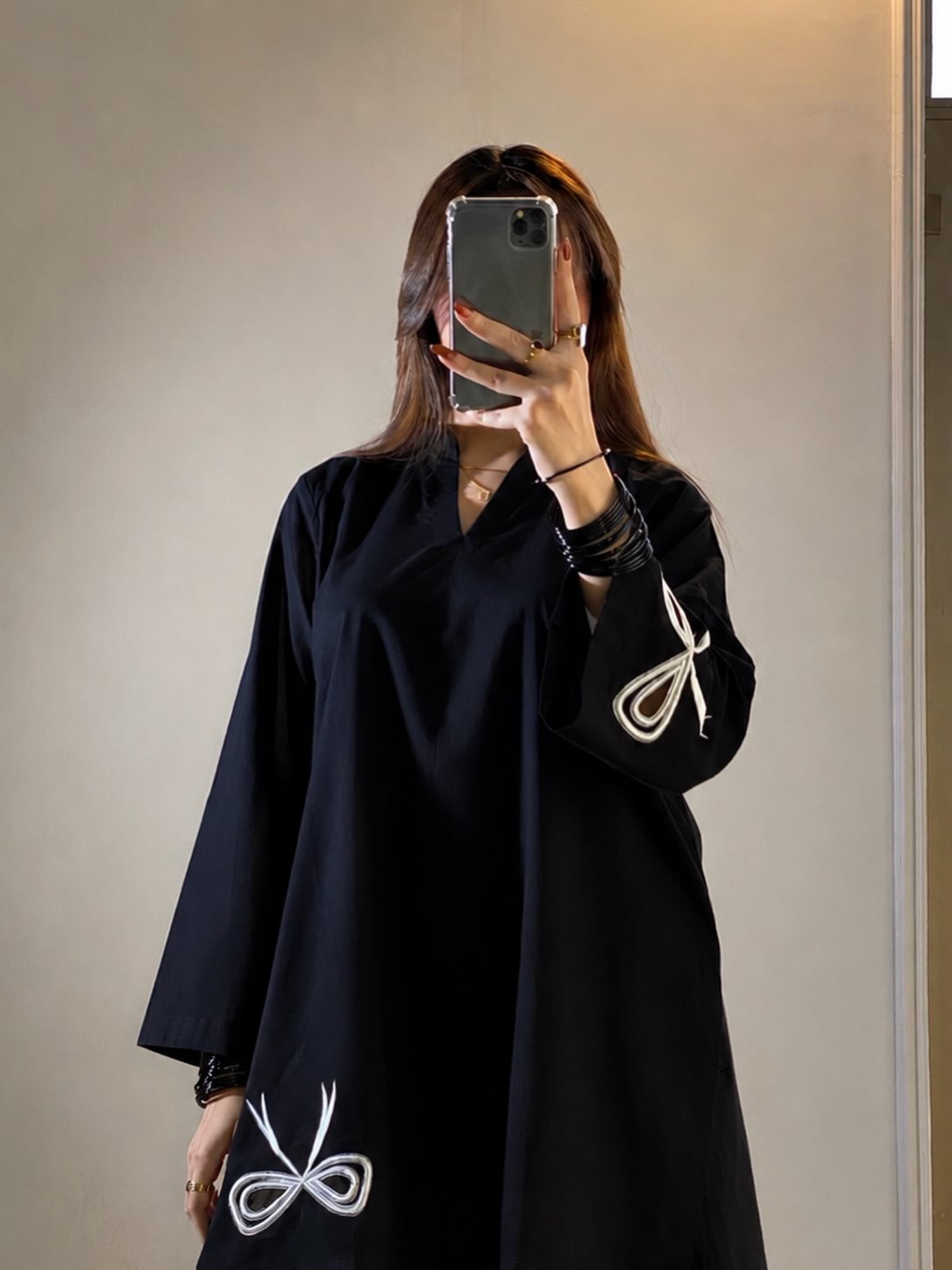 Mini Bow Embroidered Co-ord