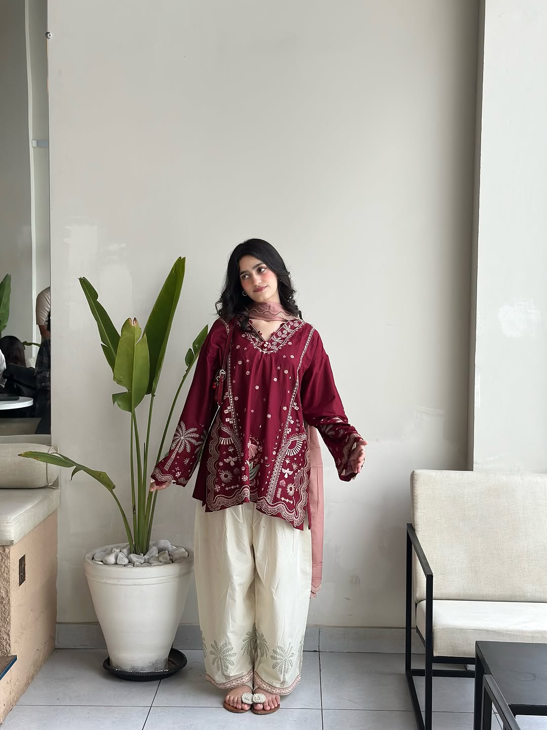 Gulali Embroidered Co-ord
