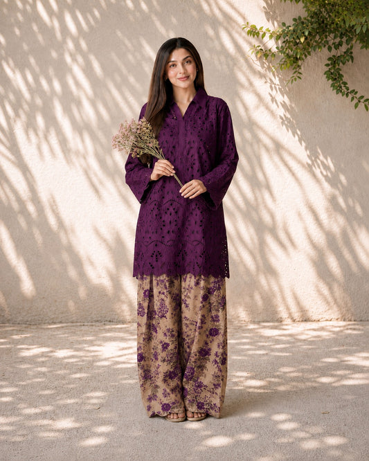 Puple Aura Co-ord Set