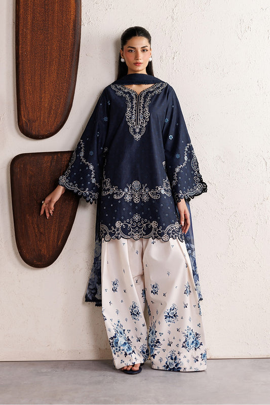 Parca Rose Embroidered 3pc