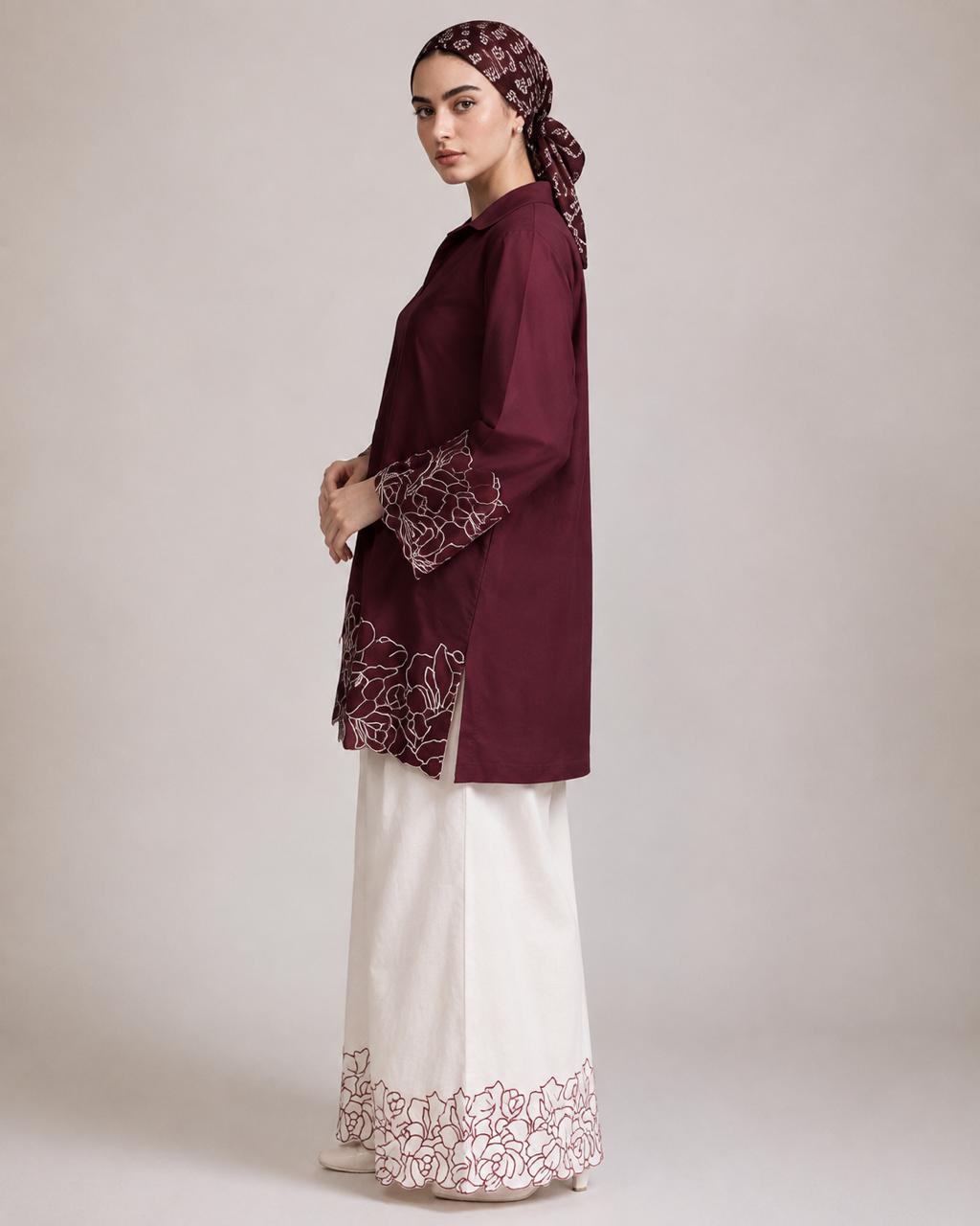 Cameli Embroidered Co-ord