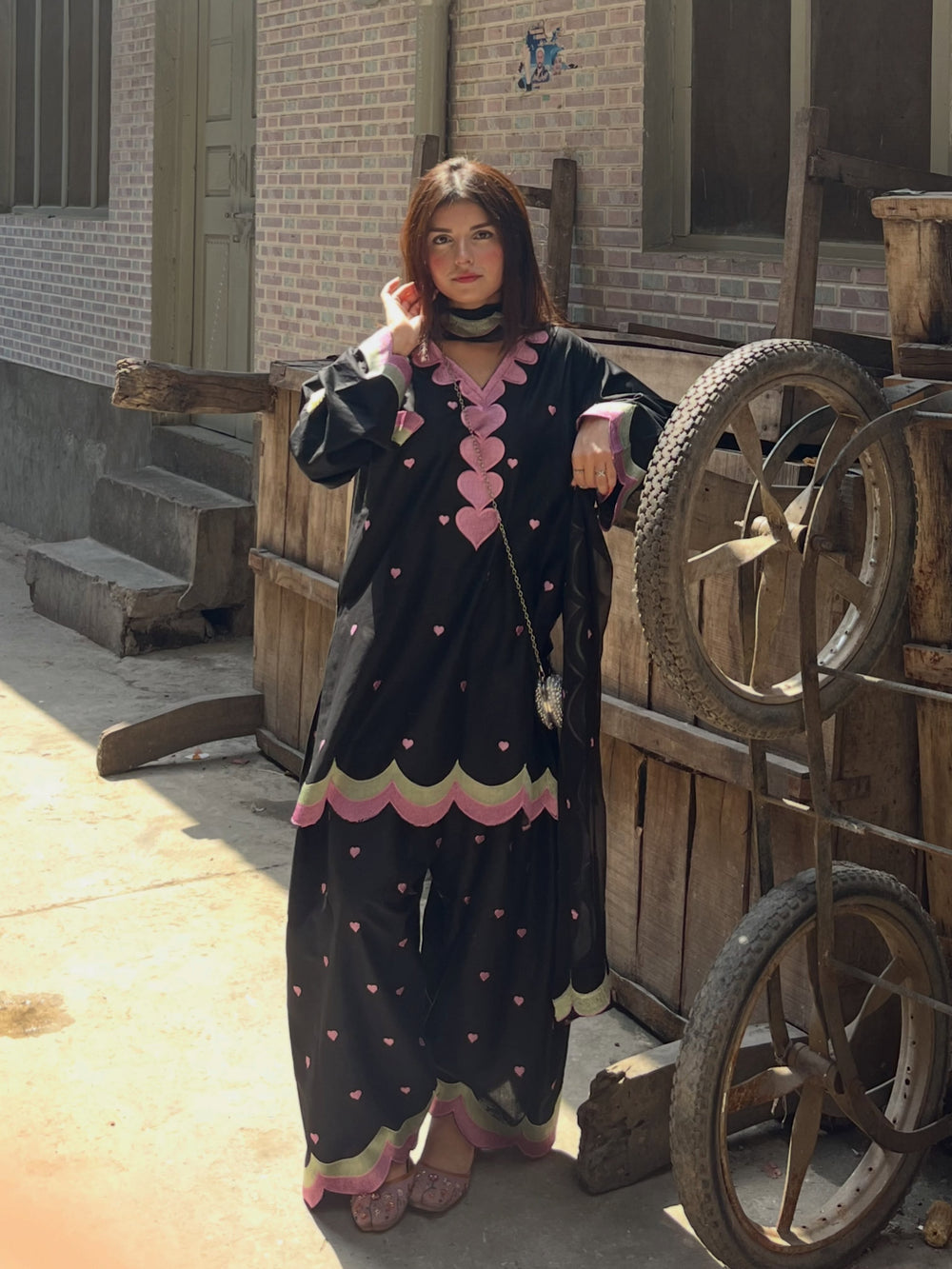 Seema Embroidered 3pc