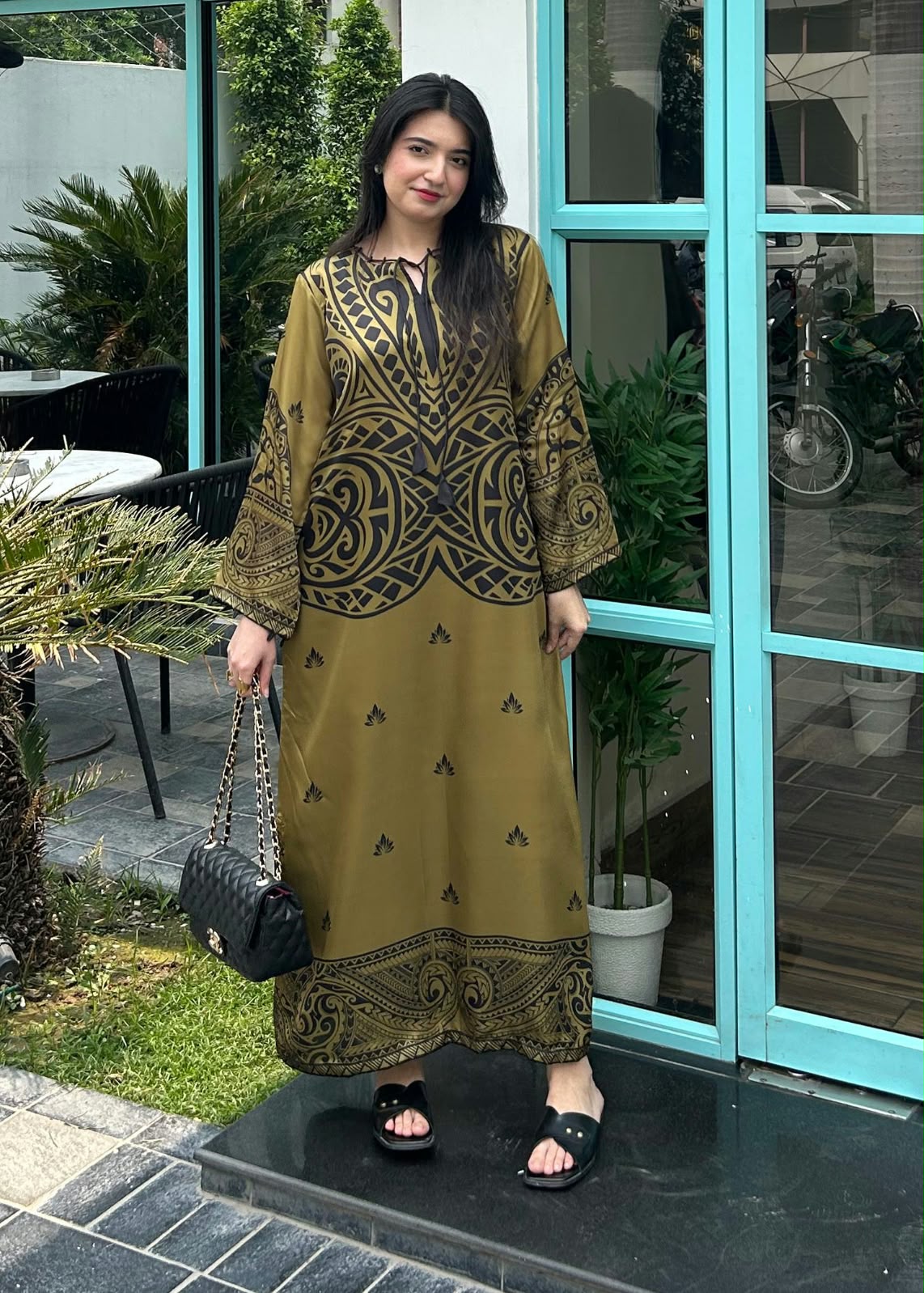 Olive Mystic Kaftan