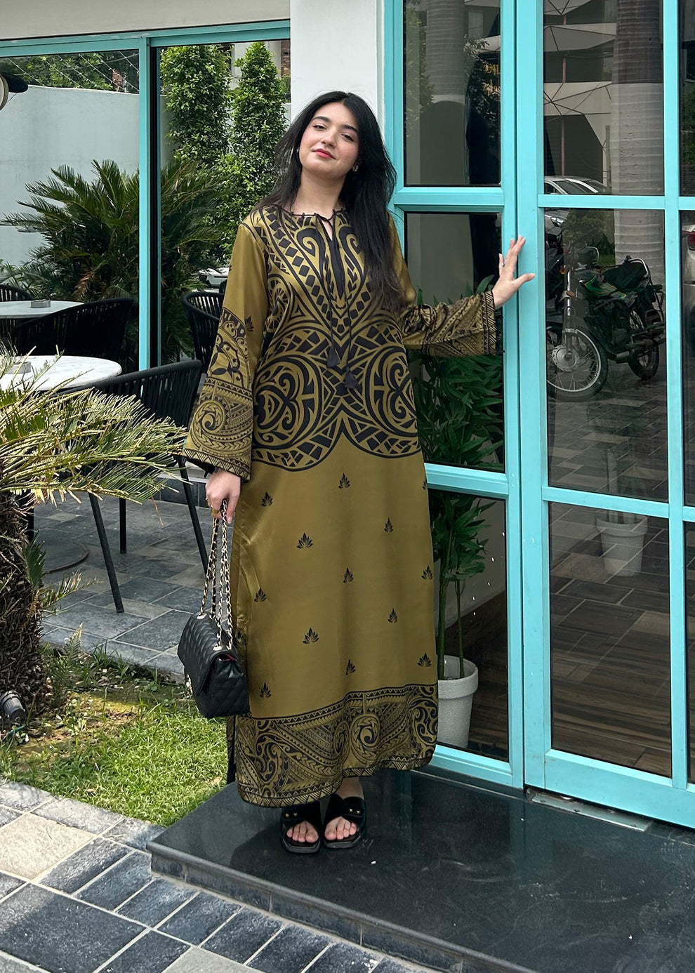 Olive Mystic Kaftan