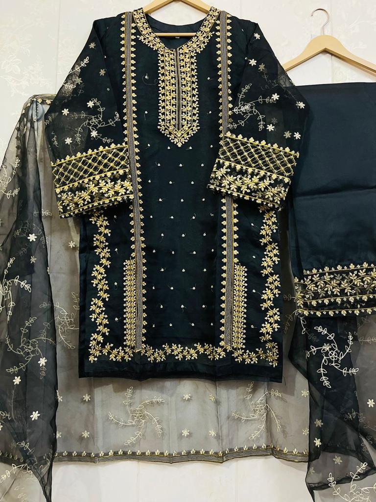 Tahzaib Embroidered 3pc