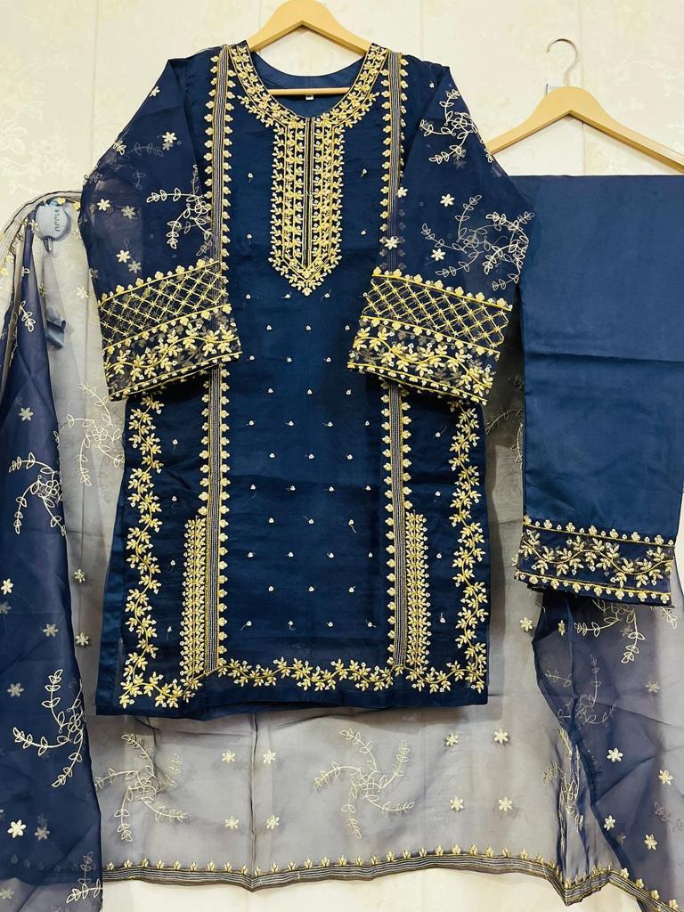 Tahzaib Embroidered 3pc