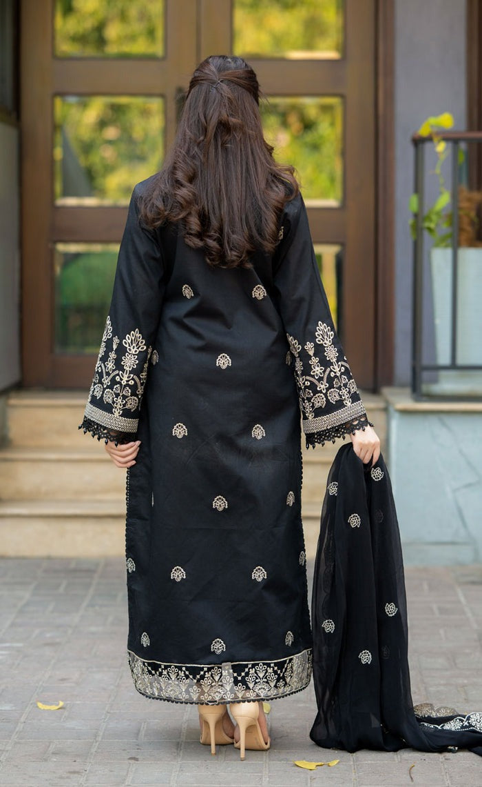 Faatiq Luxury Emb 3pc