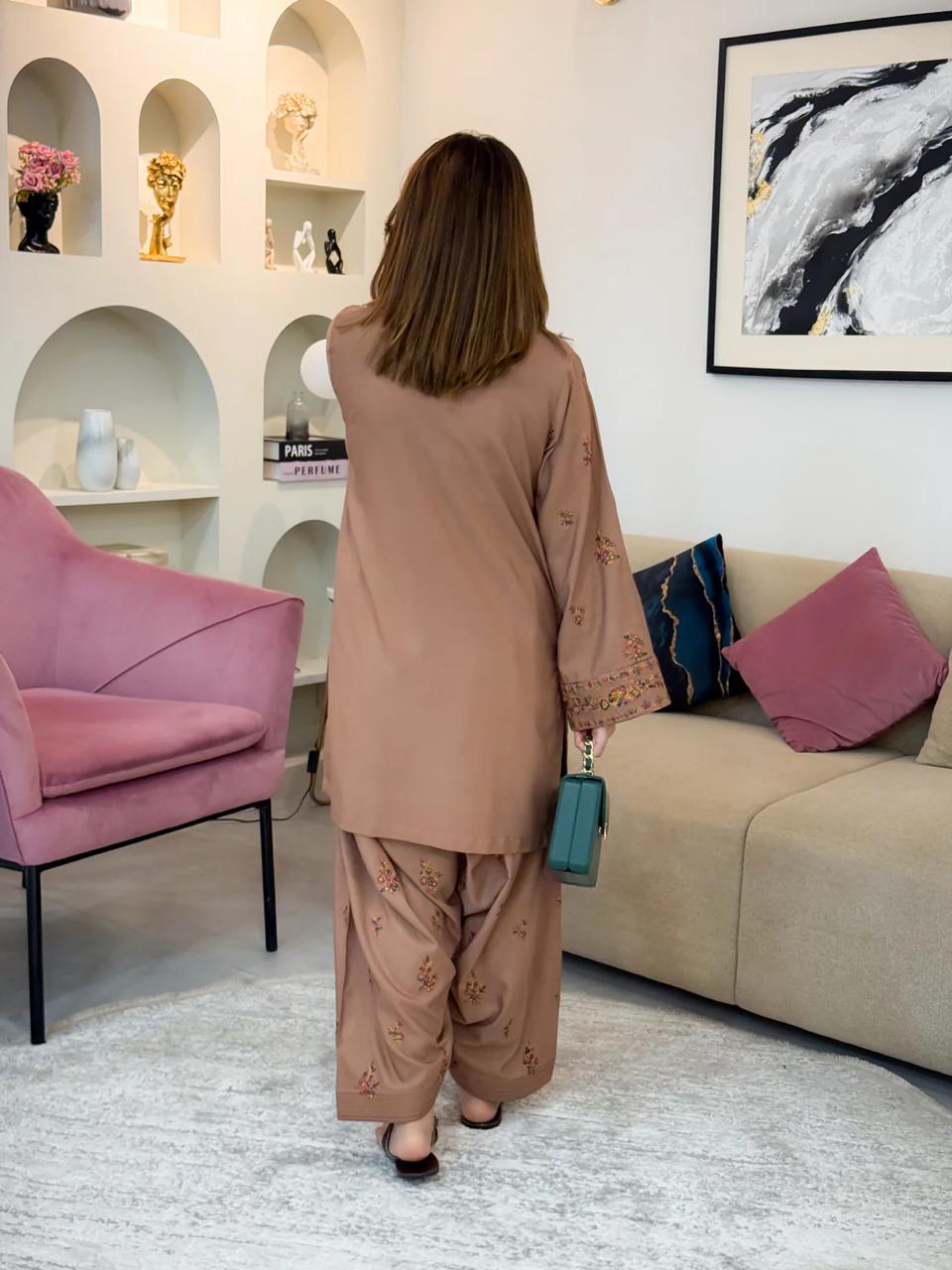 Uzmay Embroidered 2pc