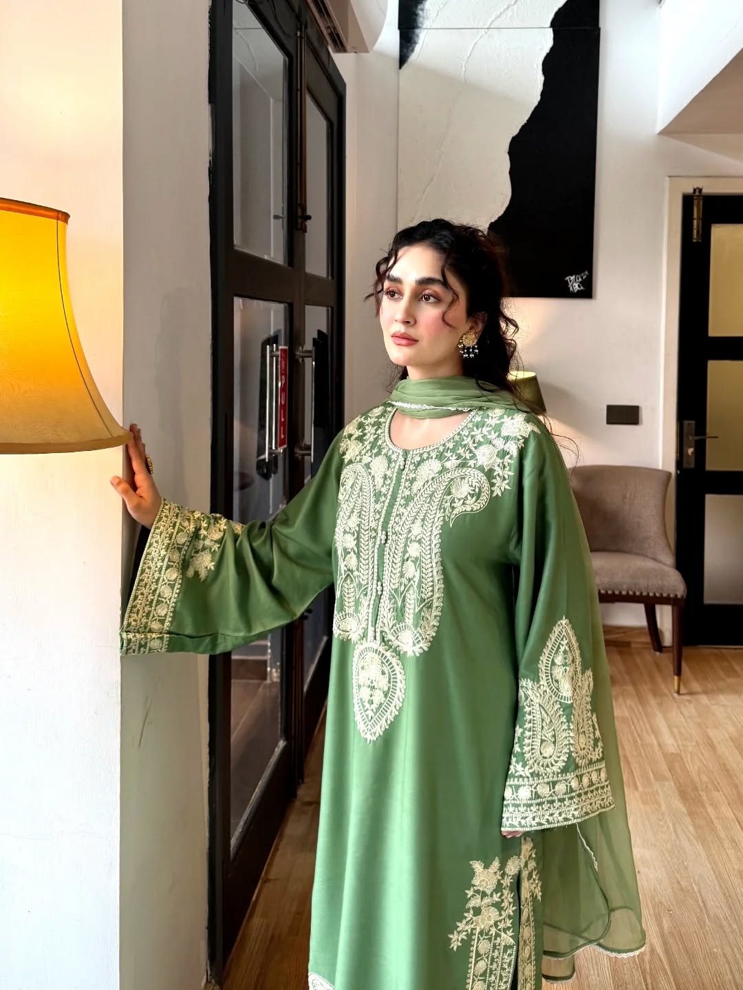 Afreen Embroidered 3pc