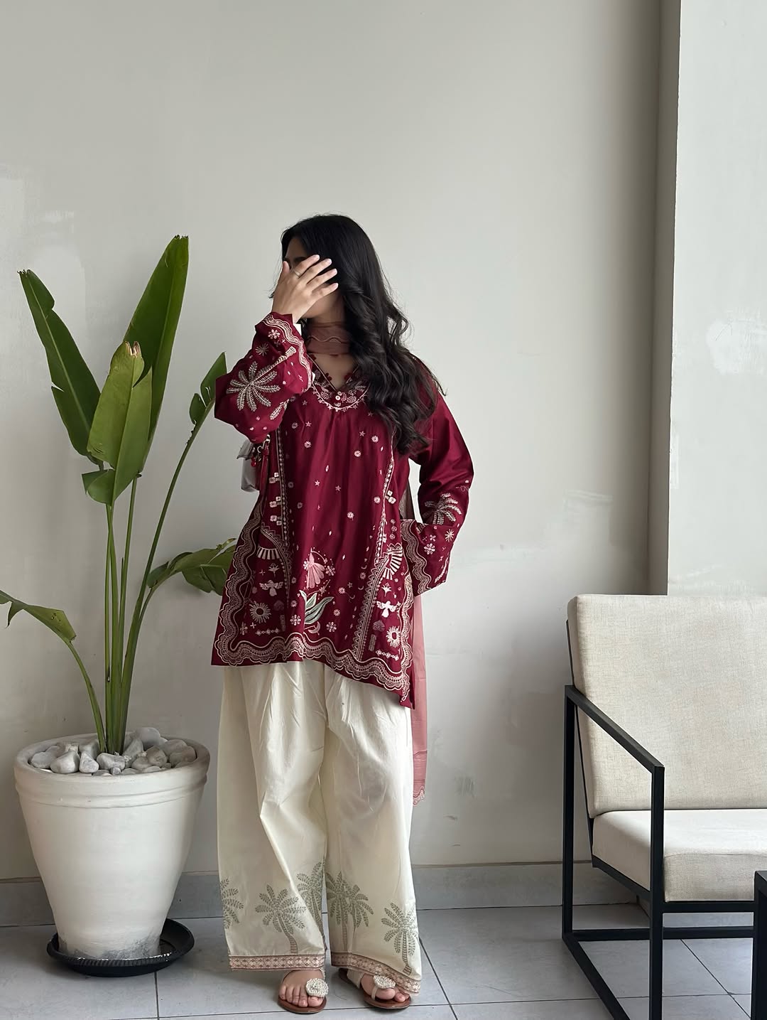 Gulali Embroidered Co-ord